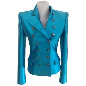 Fausto Puglisi - Fausto Puglisi Silk Double Breasted Silk Blazer - IT 40